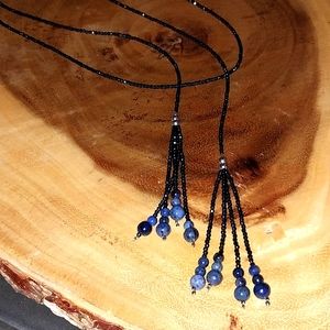 Crystal and Dumoritite Lariat